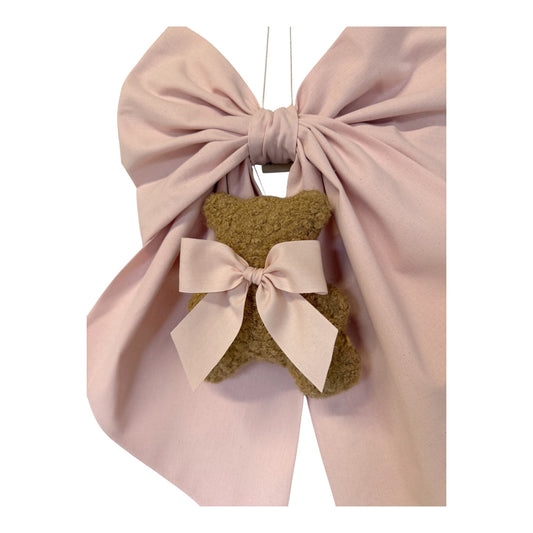 FIOCCO TEDDY Cipria e Teddy boucle biscotto